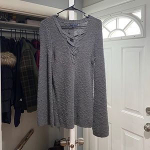 Gray sweater